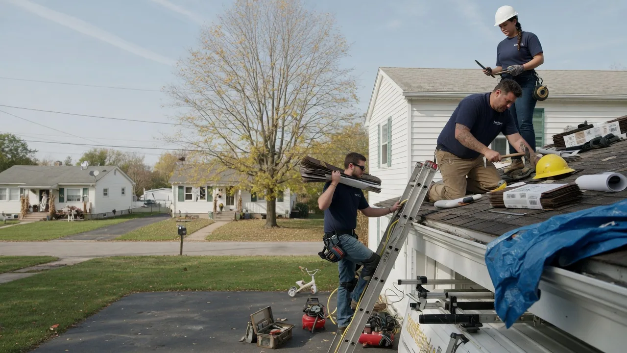 Local Roofing Contractors in Mitchellville, IA near me